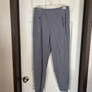 Athleta Light Gray Activewear Pants
